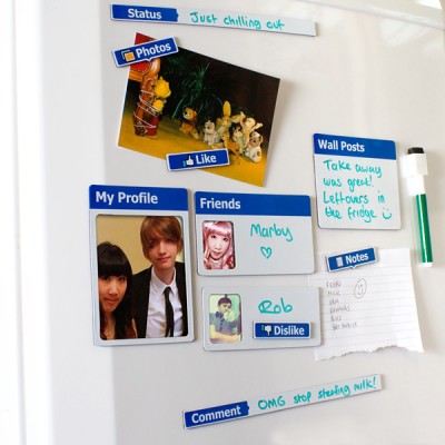 magnets-reseaux-sociaux-fridgebook magnets pour frigo réfrigérateur design facebook