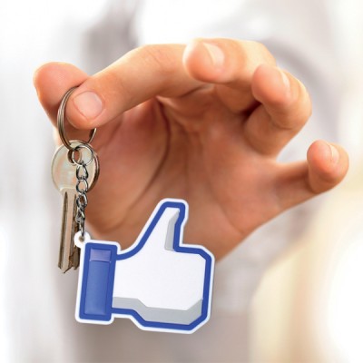 porte-cles-main-j-aime porte-clés design facebook j'aime
